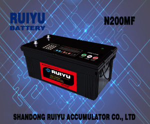 Better Performance 12V N200 Mf 200ah Auto Batteries Truck Battery